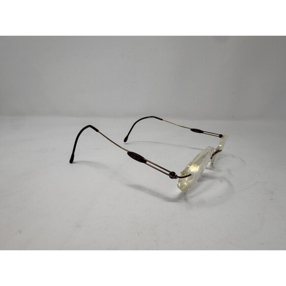Silhouette M7374 6053 Rimless Eyeglass Frames Gold 19-35-135 Austria Authentic main image 4